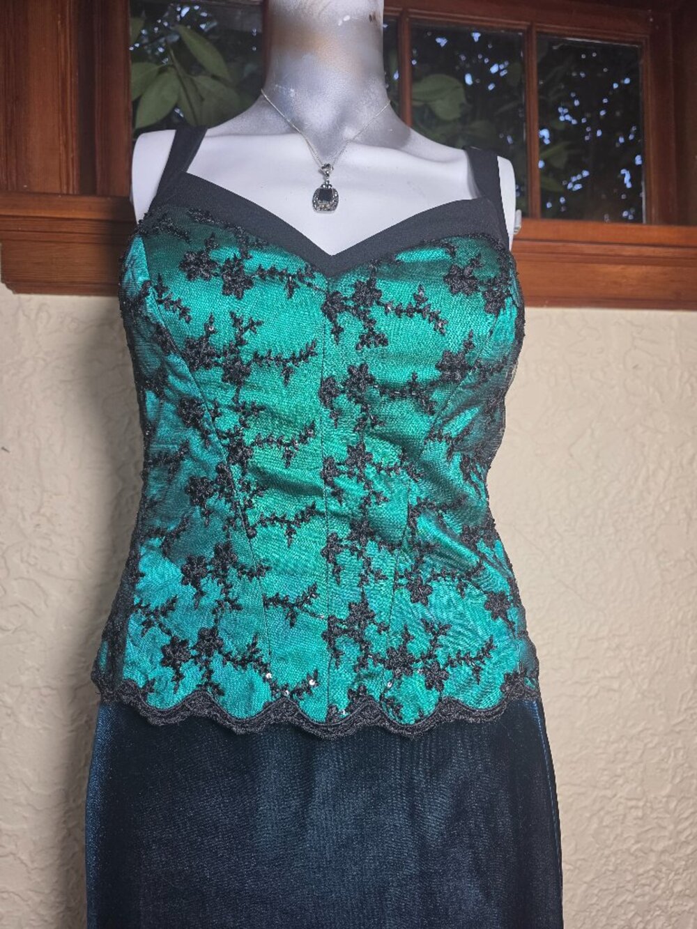 Vintage soft Goth bustier